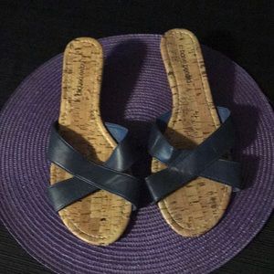 Harve Benaed Navy Sandal